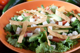 Rancho Salad-El Jefe Restaurant & Mexican Grill, Newark, Delaware