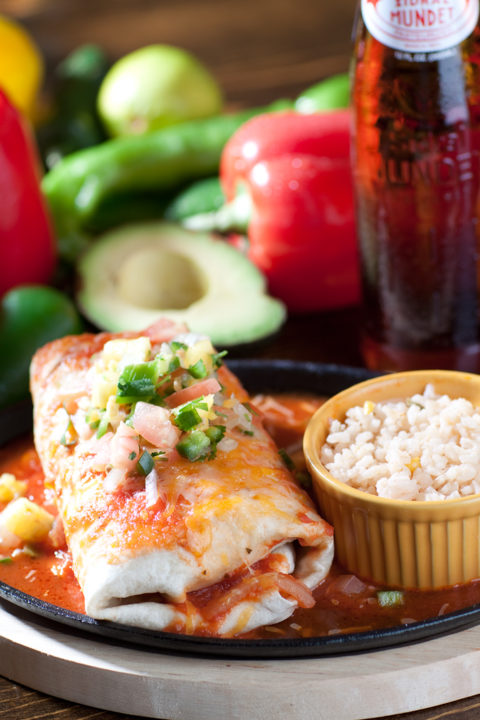 Shrimp Burrito-El Jefe Restaurant & Mexican Grill, Newark, Delaware