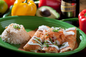 Seafood Enchiladas-El Jefe Restaurant & Mexican Grill, Newark, Delaware