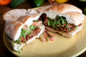 Roast Pork Meat Torta-El Jefe Restaurant & Mexican Grill, Newark, Delaware