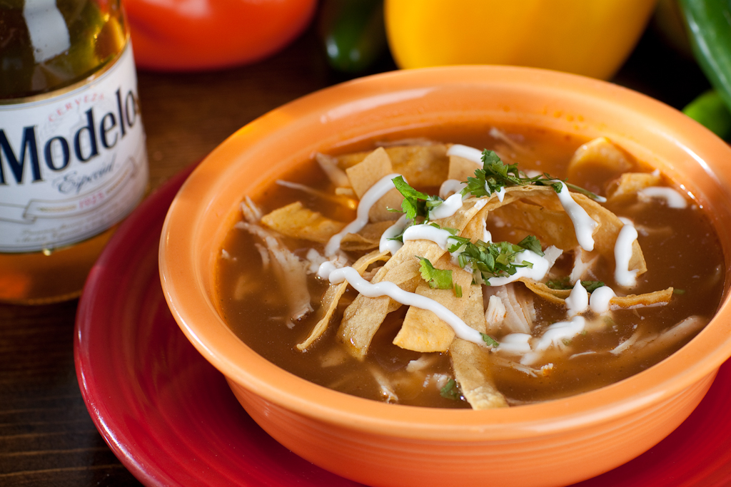 Chicken Tortilla Soup El Jefe Mexican Restaurant & Grill