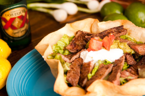 Steak Taco Salad -El Jefe Restaurant & Mexican Grill, Newark, Delaware