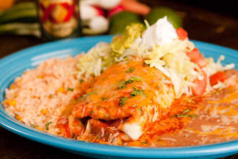 Shrimp Chimichanga -El Jefe Restaurant & Mexican Grill, Newark, Delaware