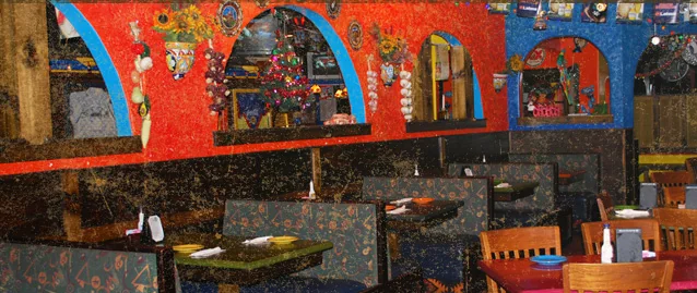 Inside El Jefe Restaurant