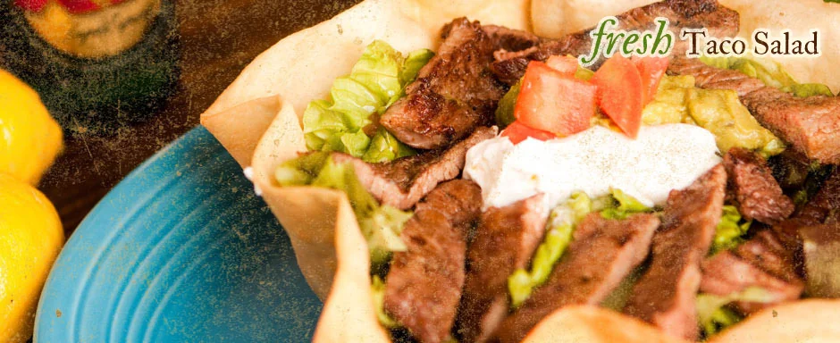 Fresh taco salad