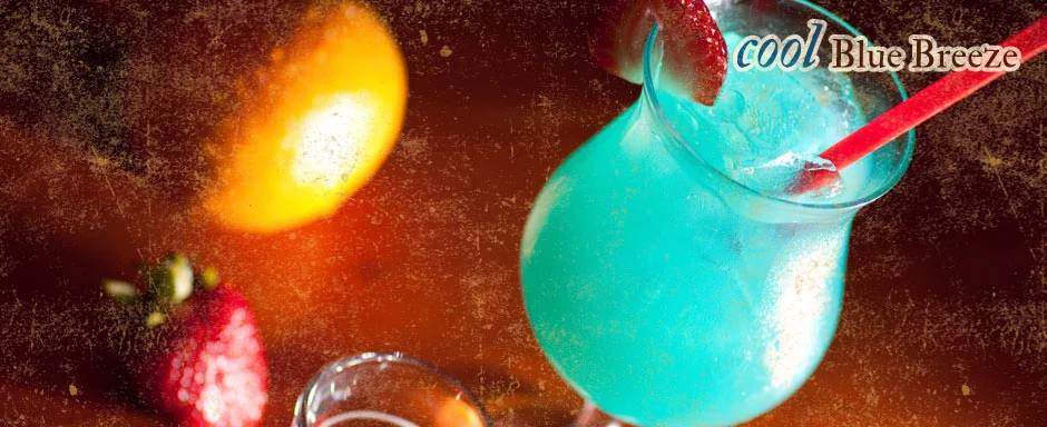 Cool Blue Breeze cocktail